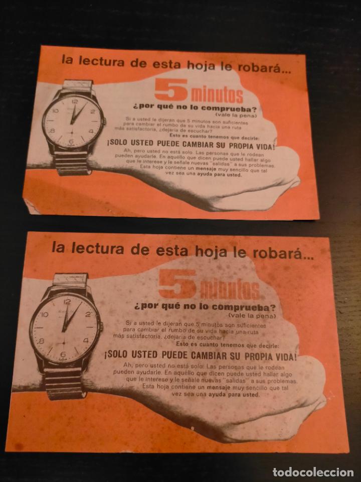 Sammelleidenschaft Andere Papierartikel: LOTE AFHA CURSOS DE EXTENSION CULTURAL LECTURA ESTA HOJA LE ROBARA 5 MINUTOS PUEDE CAMBIAR SU VIDA