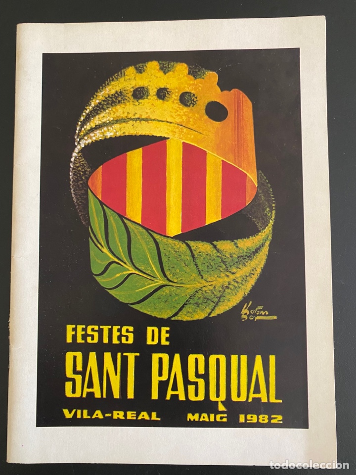 Otros art&iacute;culos de coleccionismo en papel: Programa fiestas Sant Pasqual Vila-real 1982 - Foto 1