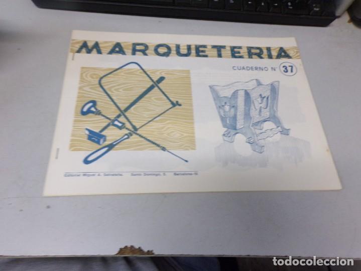 Otros Art&iacute;culos de Coleccionismo en Papel: Cuaderno Marqueter&iacute;a numero 37 Salvatella Revistero