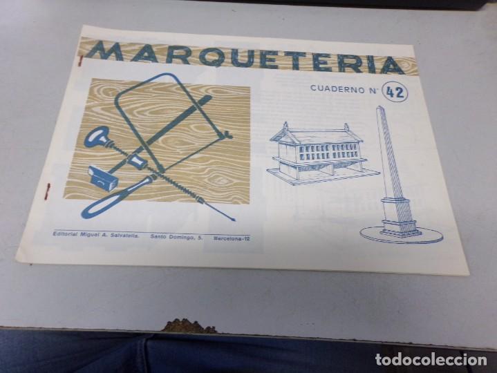 Otros Art&iacute;culos de Coleccionismo en Papel: Cuaderno Marqueter&iacute;a numero 42 Salvatella Horreo
