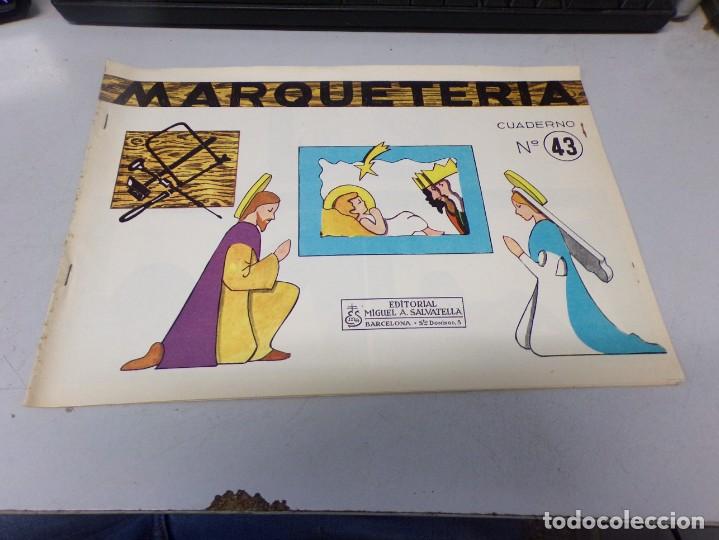 Otros art&iacute;culos de coleccionismo en papel: Cuaderno Marqueter&iacute;a numero 43 Salvatella Pesebre