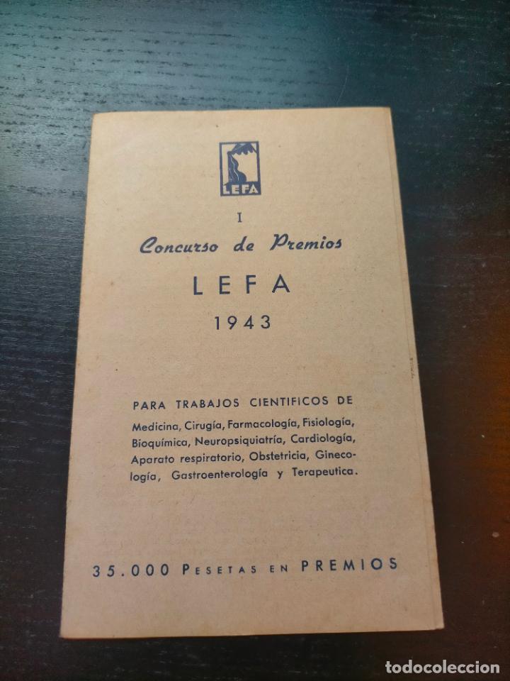 Otros Art&iacute;culos de Coleccionismo en Papel: CONCURSO DE PREMIOS 1943 LEFA MADRID PROSPECTO FOLLETO PROPAGANDA FARMACIA MEDICAMENTO PUBLICIDAD