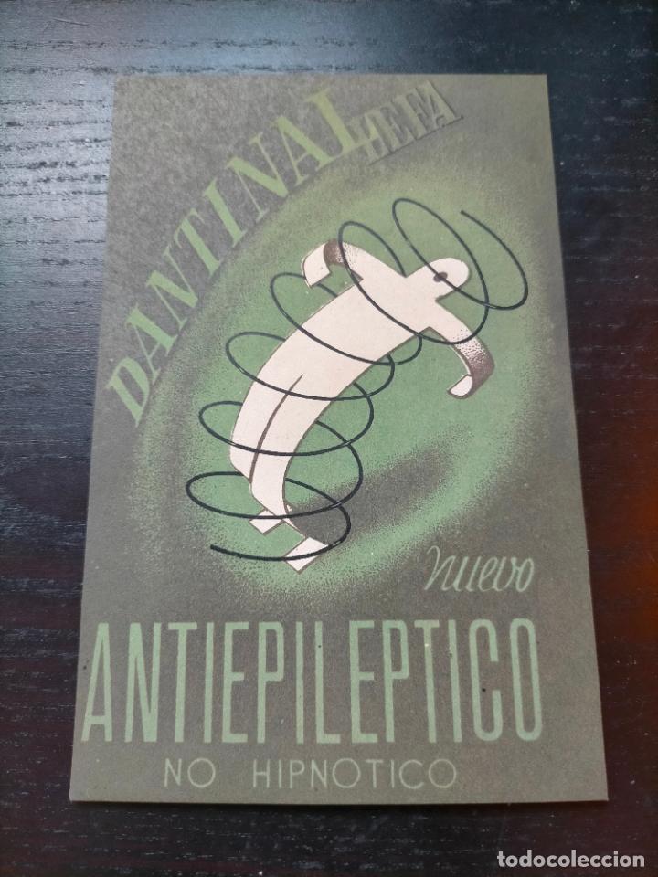 Otros Art&iacute;culos de Coleccionismo en Papel: ANTIEPILEPTICO DANTINAL LEFA MADRID PROSPECTO FOLLETO PROPAGANDA FARMACIA MEDICAMENTO PUBLICIDAD