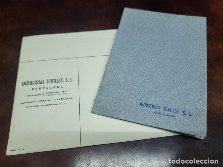 Outros artigos de papel: INDUSTRIAS TEXTILES S.L. CARTAGENA MURCIA