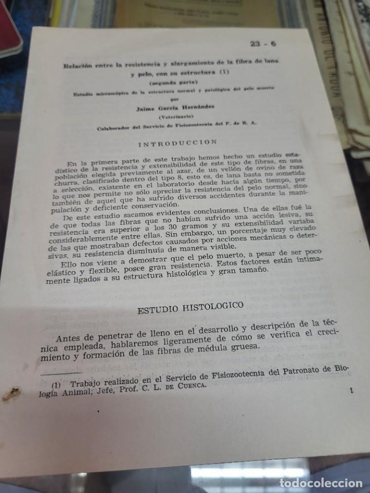Paper Collecting Others: RELACION RESISTENCIA ALARGAMIENTO FIBRA DE LANA Y PELO GARCIA HERNANDEZ VETERINARIO FISIOZOOTECNIA