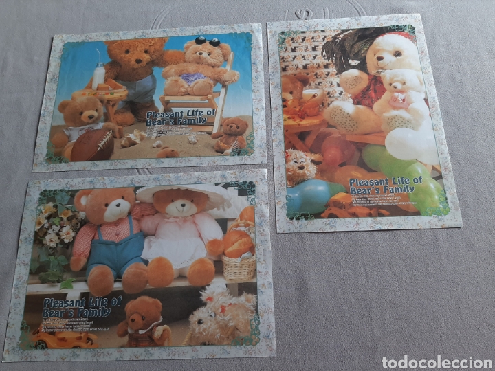 Paper Collecting Others: LOTE 3 HOJAS CAMBIO BEAR'S FAMILY A&Ntilde;OS 90 COMPRA MINIMA 5&euro;