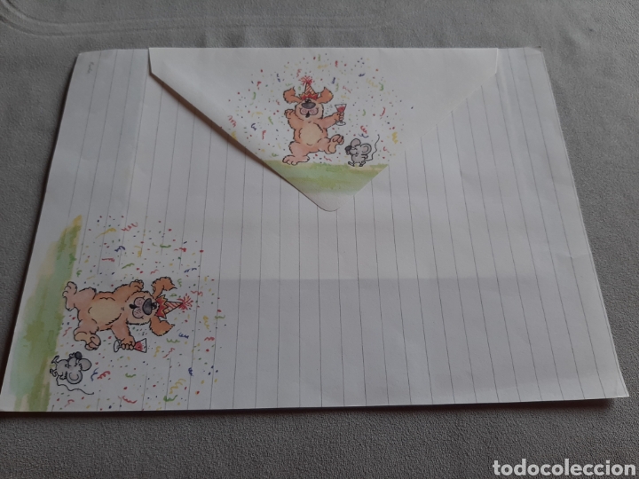 Paper Collecting Others: CONJUNTO HOJA CAMBIO CON SOBRE FIESTA A&Ntilde;OS 90COMPRA MINIMA 5&euro;