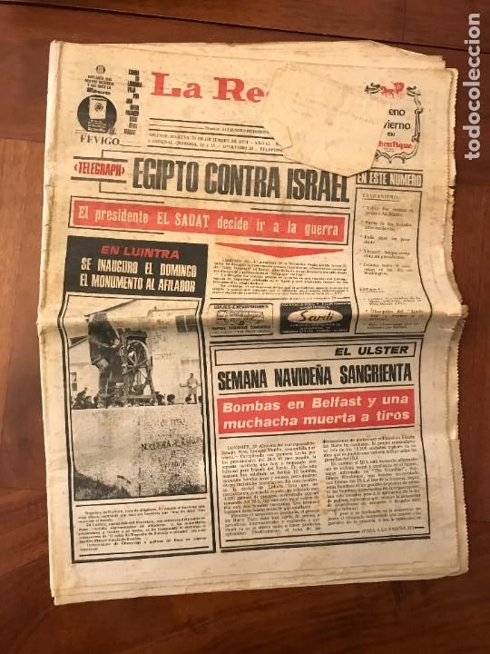 Paper Collecting Others: La Regi&oacute;n, ejemplar del 21-12-1971. Ourense Galicia