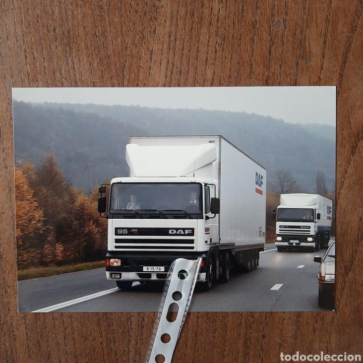 Outros artigos de papel: Fotograf&iacute;a camion daf 95