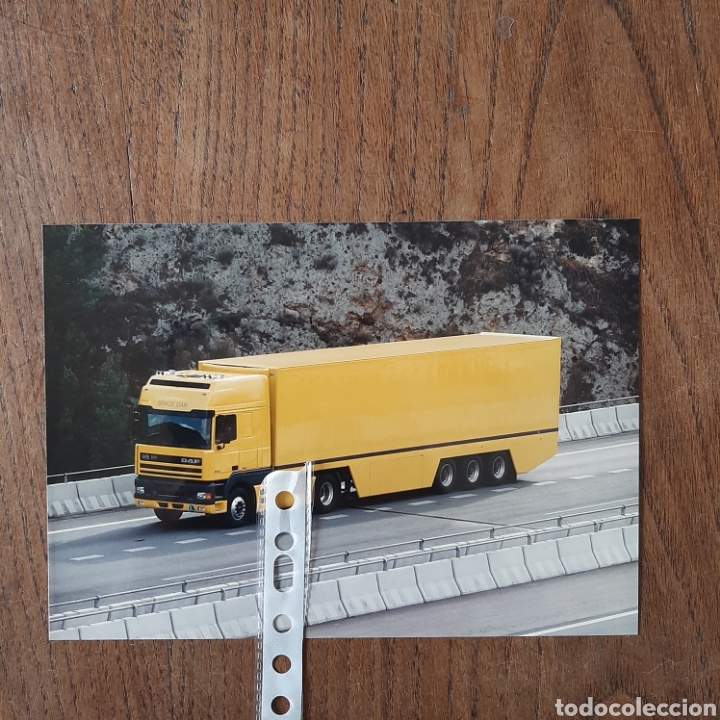 Outros artigos de papel: Fotograf&iacute;a camion daf 95 space cab