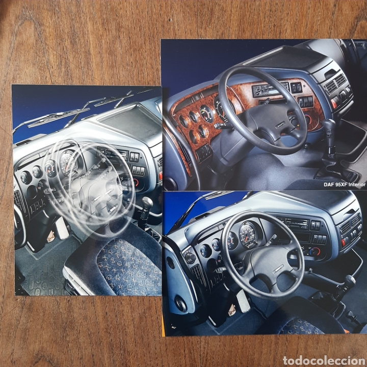 Outros artigos de papel: 3 fotograf&iacute;as camion daf xf