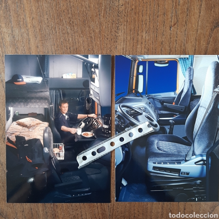 Outros artigos de papel: 2 fotograf&iacute;as camion daf xf