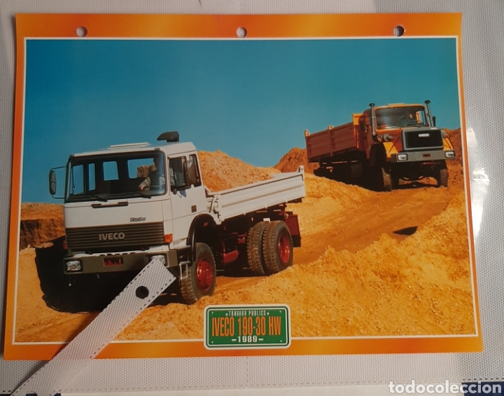 Outros artigos de papel: Ficha camion iveco 190.30 HW