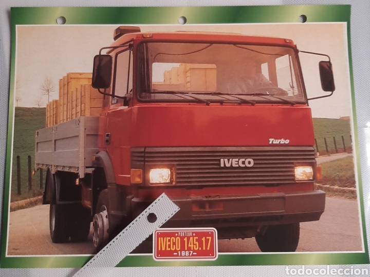 Outros artigos de papel: Ficha camion iveco 145.17