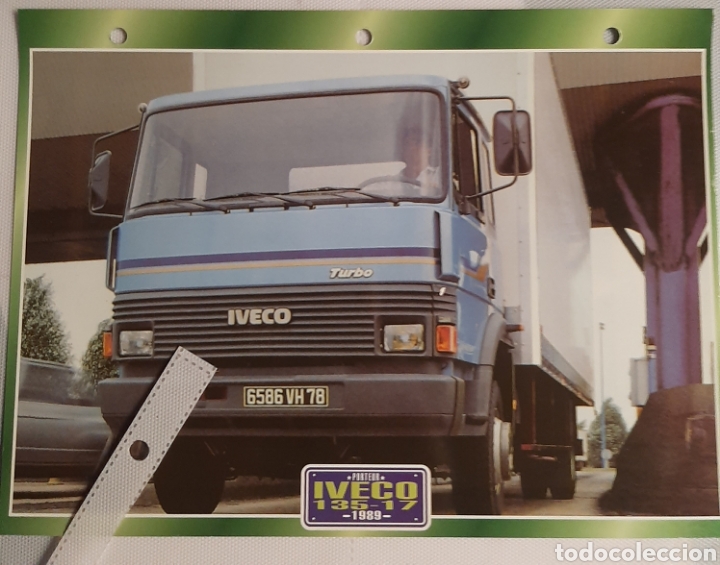 Outros artigos de papel: Ficha camion iveco 135.17