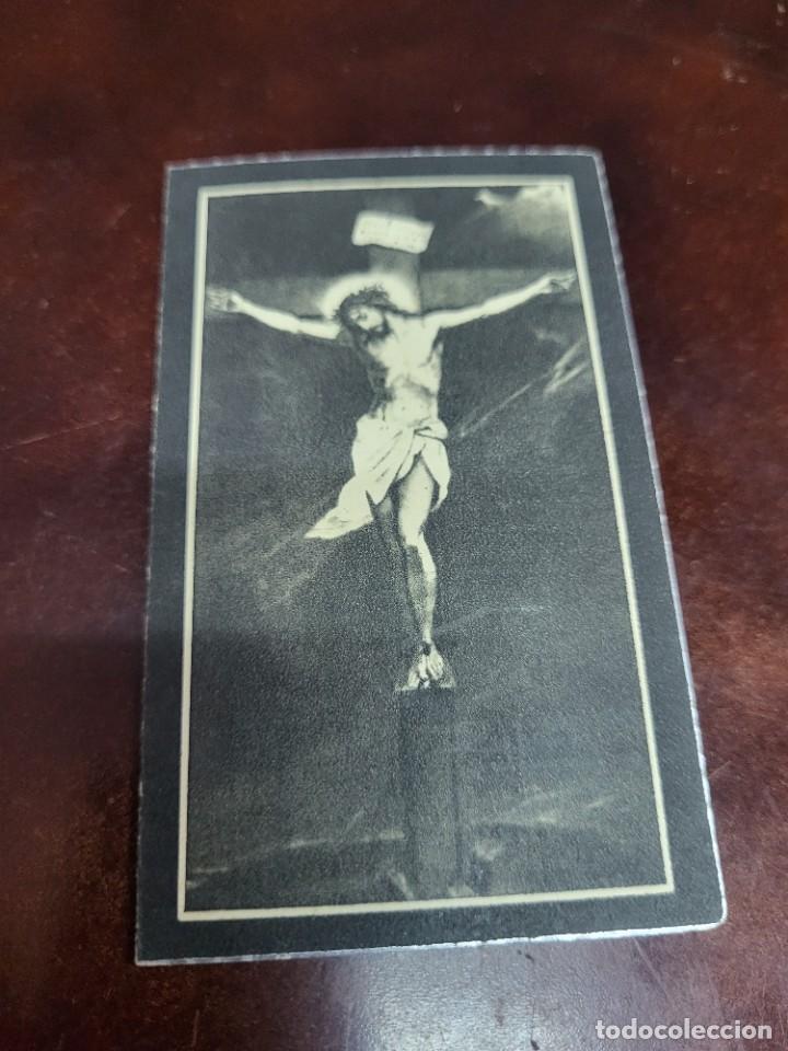 Paper Collecting Others: ANTIGUA ESTAMPA RELIGIOSA DEFUNCION GARCIA FERRANDEZ INDUSTRIAL MURCIA 1945