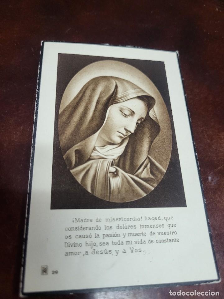 Paper Collecting Others: ANTIGUA ESTAMPA RELIGIOSA DEFUNCION MILITAR CORONEL INFANTERIA MARINA GALINSOGA Y DE LA SERNA 1931