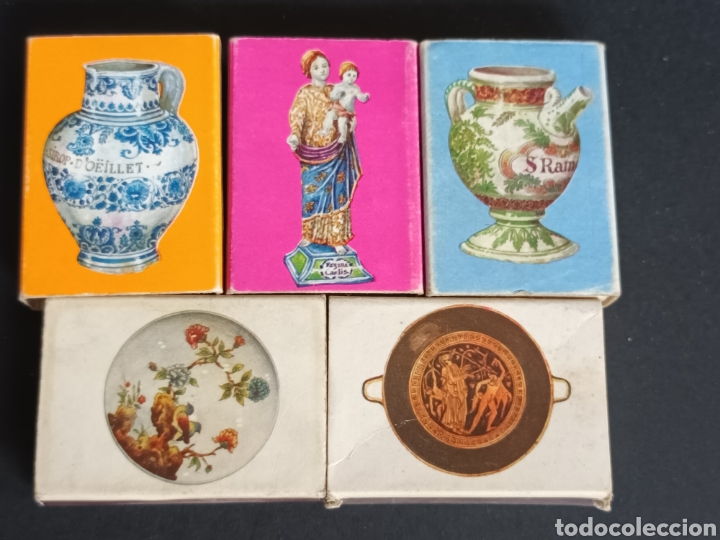 Sammelleidenschaft Andere Papierartikel: LOTE DE CAJAS DE CERILLAS DE FOSFORERA ESPA&Ntilde;OLA. SERIE CERAMICA.