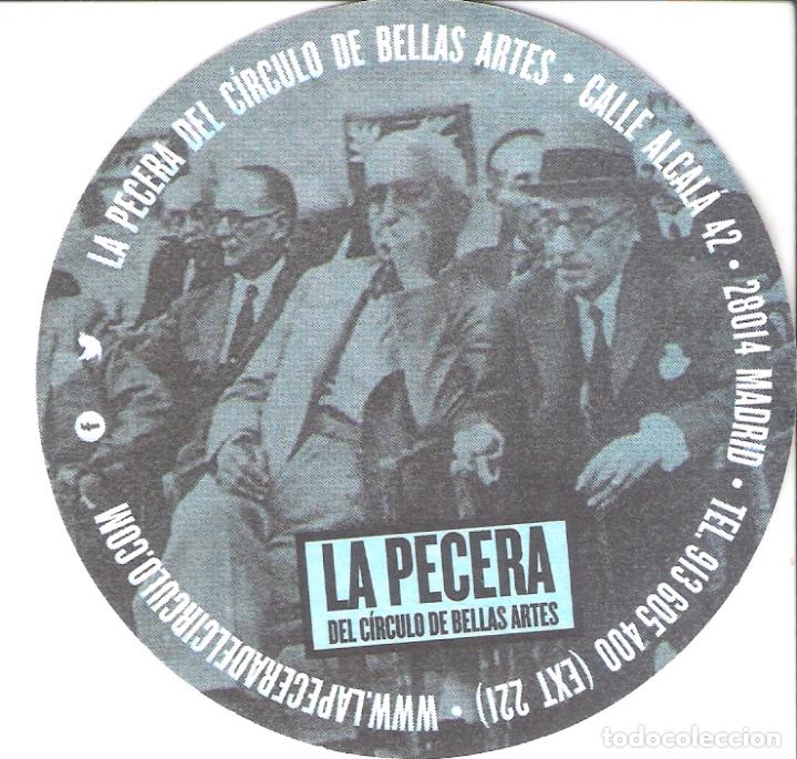 Paper Collecting Others: La Pecera del C&iacute;rculo de Bellas Artes. Bar/Restaurante. POSAVASOS.