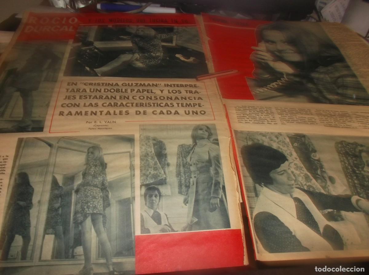 Otros Art&iacute;culos de Coleccionismo en Papel: RECORTE A&Ntilde;O 1968.LA CANTANTE ROC&Iacute;O D&Uacute;RCAL,Y MODELOS PROXIMA PELICULA//MADRID.EXAMENES CONDUCIR