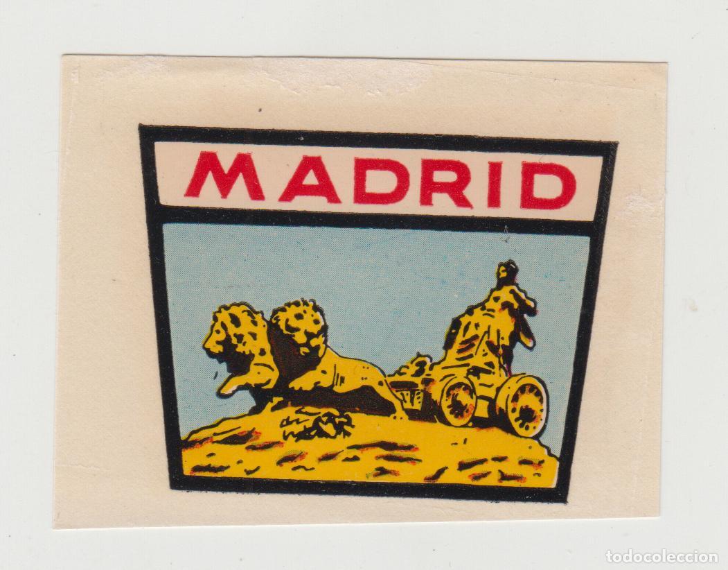 Otros Art&iacute;culos de Coleccionismo en Papel: MADRID antiguo transferible para maleta, coche, etc..., turismo