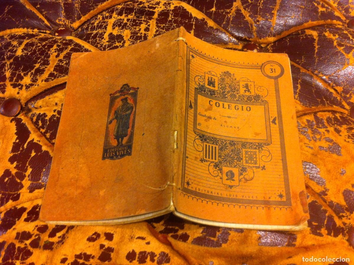 Otros Art&iacute;culos de Coleccionismo en Papel: COLEGIO. CUADERNO DE ALUMNO. LUIS VIVES. N&ordm; 31