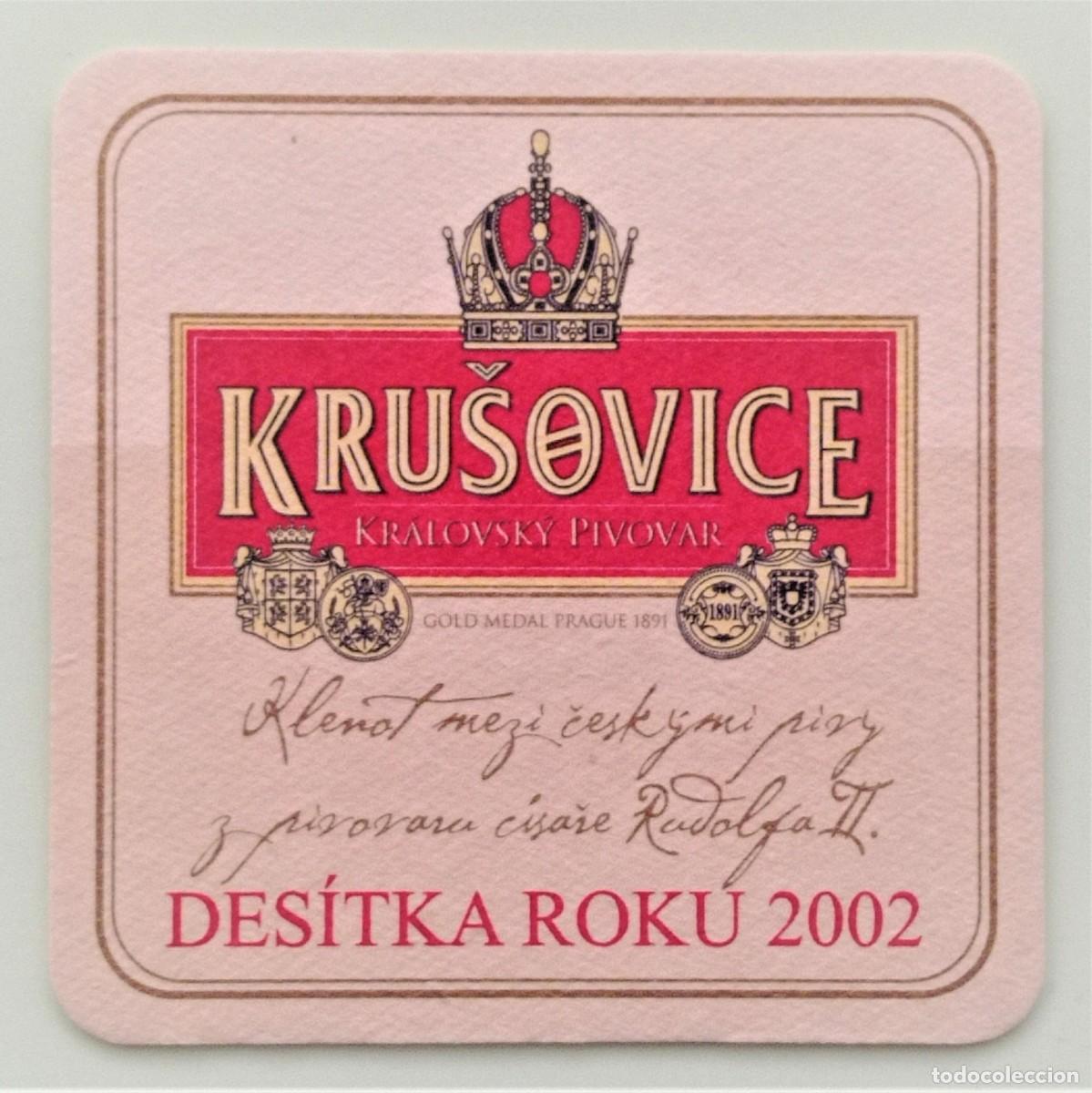 Otros Art&iacute;culos de Coleccionismo en Papel: POSAVASOS CERVEZA KRUSOVICE (POLONIA)