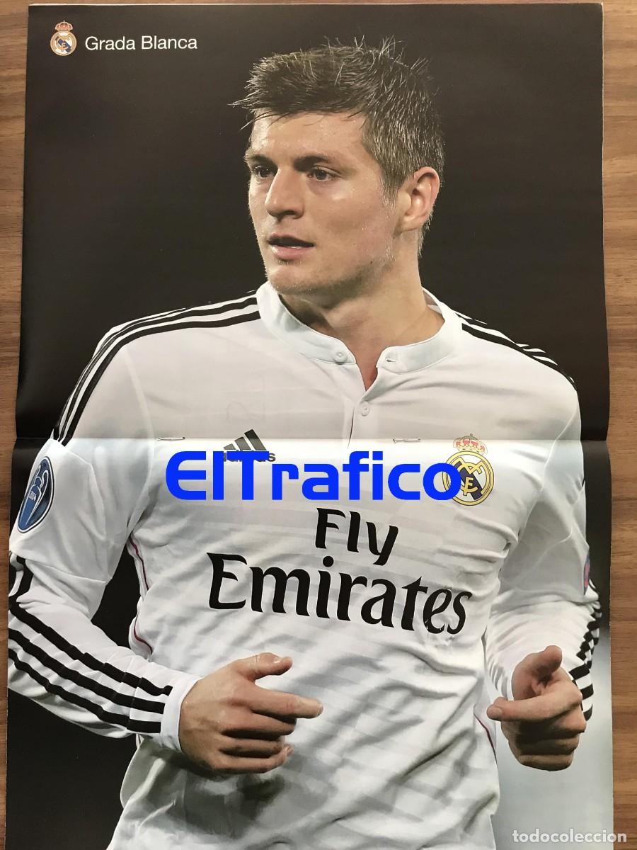 Otros Art&iacute;culos de Coleccionismo en Papel: POSTER CENTRAL REAL MADRID - TONI KROOS 45X29 CMS