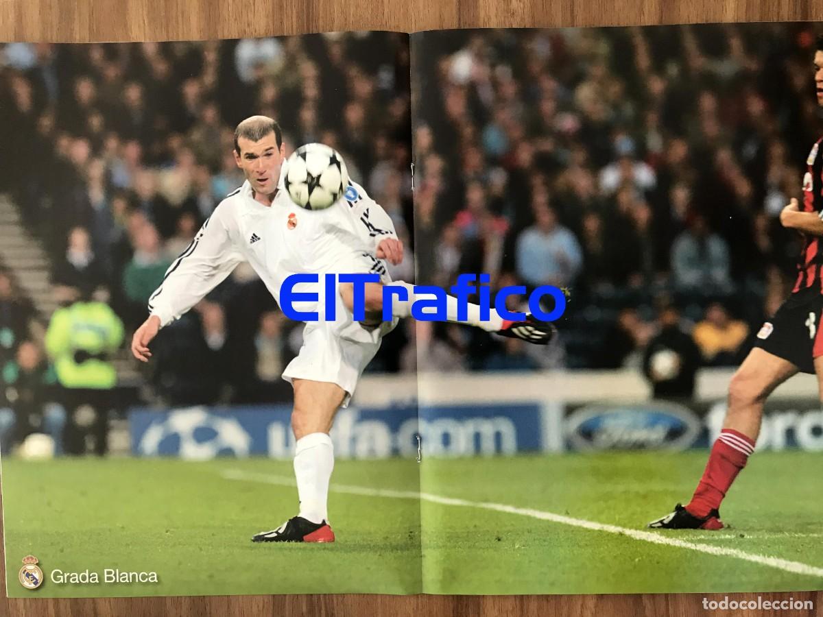 Otros Art&iacute;culos de Coleccionismo en Papel: POSTER CENTRAL REAL MADRID - ZINEDINE ZIDANE 29X45 CMS (1)