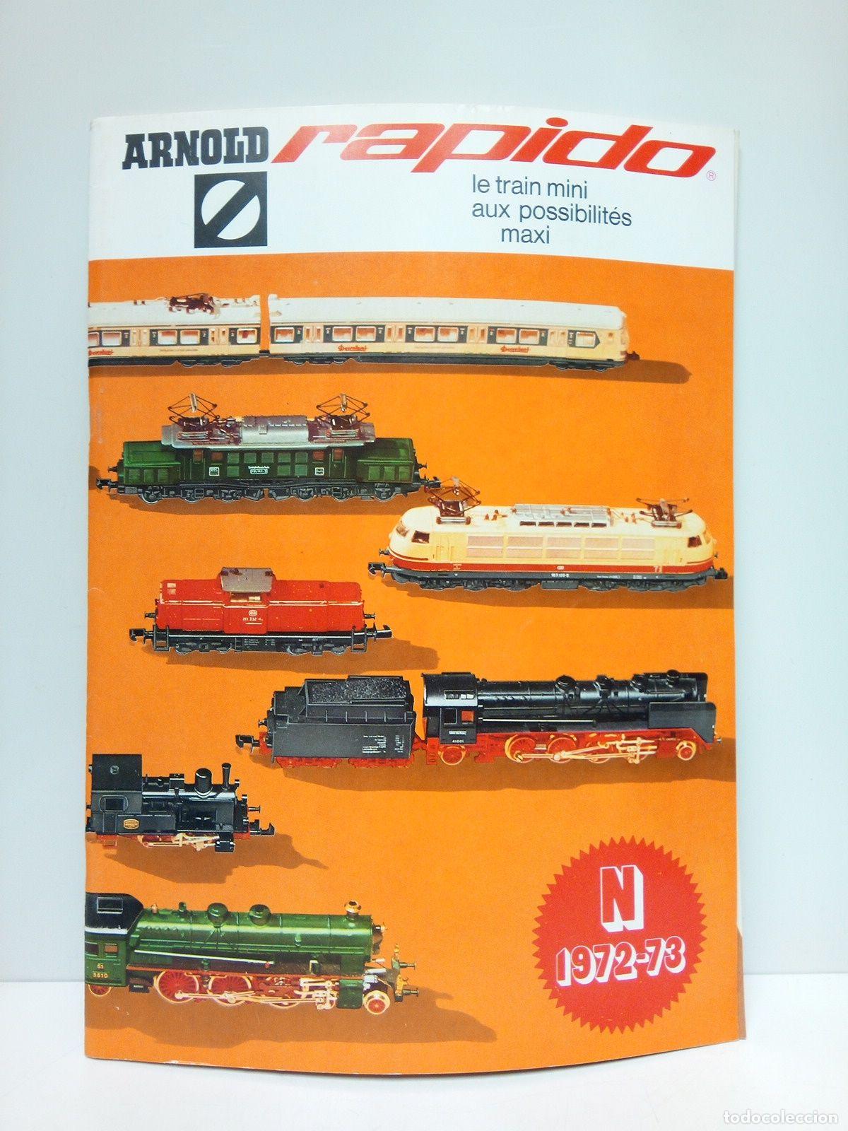 Otros Art&iacute;culos de Coleccionismo en Papel: ARNOLD RAPIDO - [Cat&aacute;logo de trenes Arnold Rapido 1972/73]