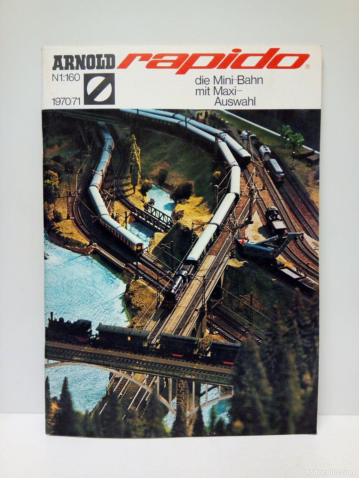 Otros Art&iacute;culos de Coleccionismo en Papel: ARNOLD RAPIDO - [Cat&aacute;logo de trenes Arnold Rapido 1970/71]