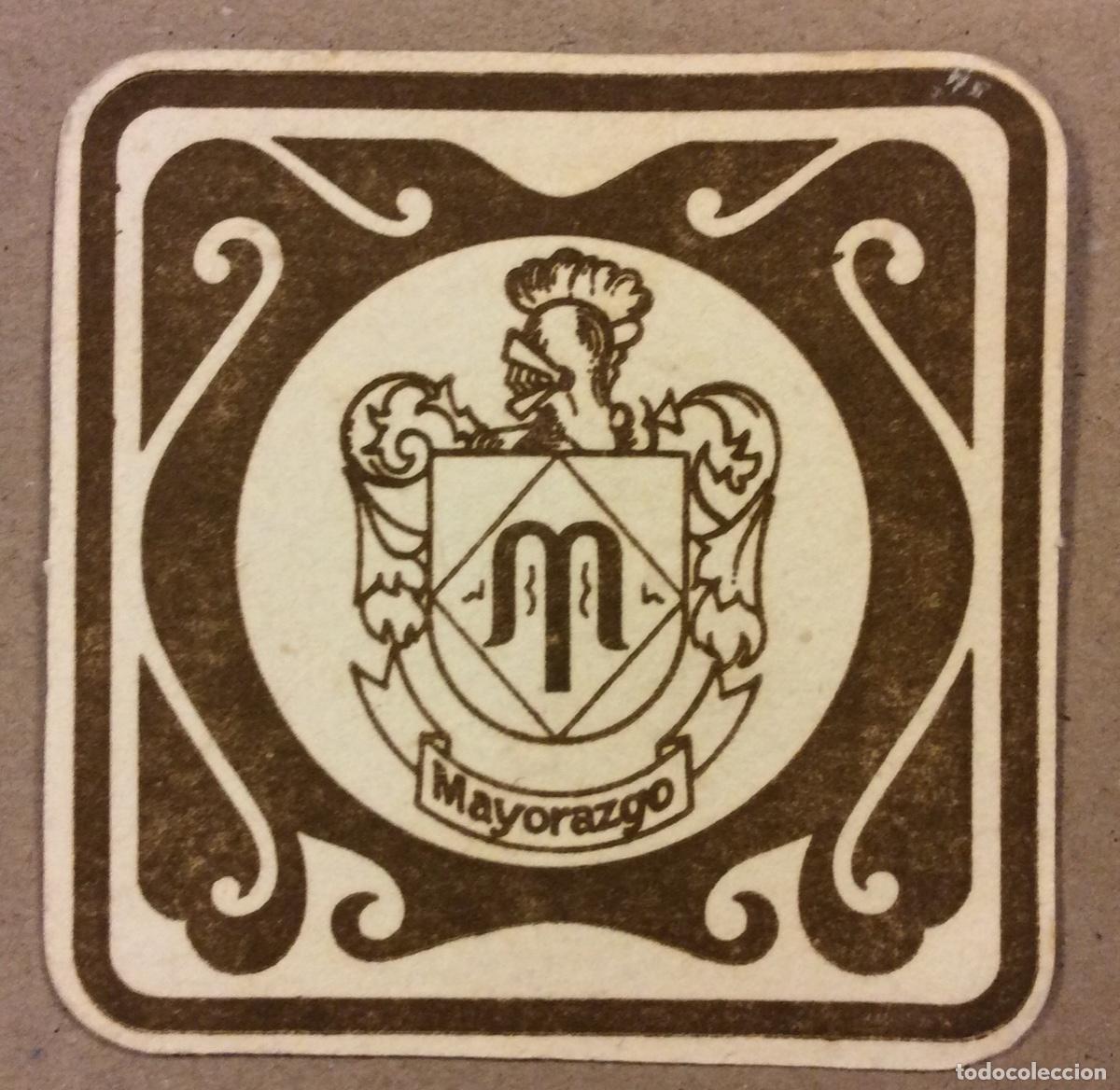 Paper Collecting Others: HOTEL MAYORAZGO (MADRID). ANTIGUO POSAVASOS PUBLICITARIO.