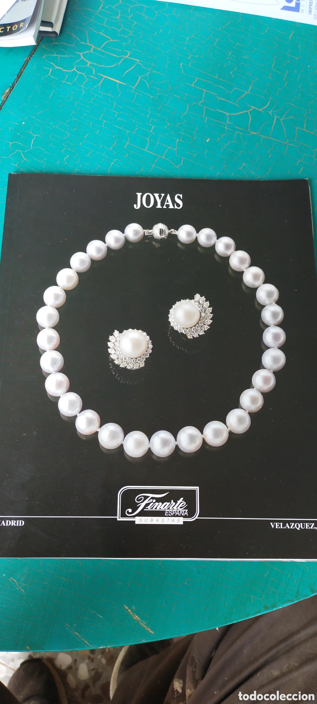 Otros art&iacute;culos de coleccionismo en papel: Cat&aacute;logo de subasta de joyas finarte subastas Madrid