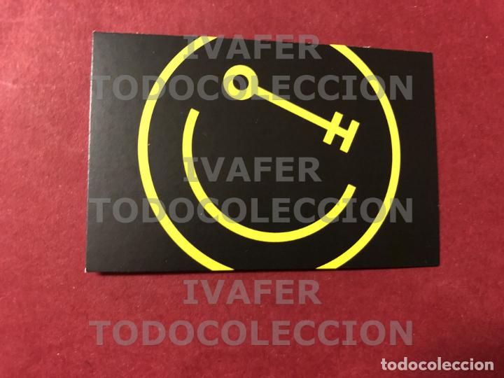 Otros Art&iacute;culos de Coleccionismo en Papel: TARJETA 2 CARAS, AGRADECIMIENTO A VISITANTES DE OUR HOUSE, MUSEO DE LA MUSICA ELECTRONICA, AMSTERDAM