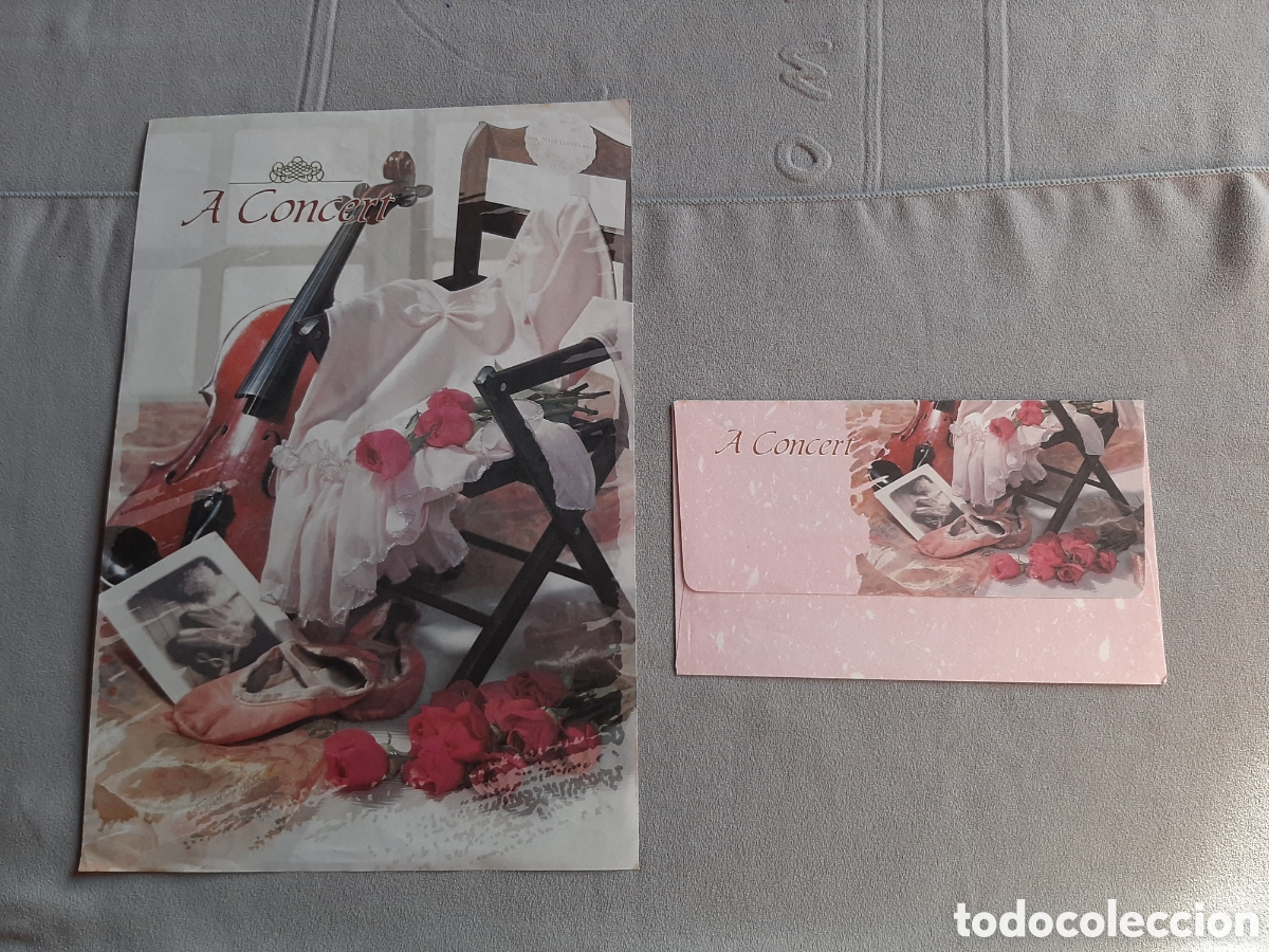 Paper Collecting Others: CONJUNTO HOJA CAMBIO CON SOBRE CONCIERTO COMPRA MINIMA 5&euro;