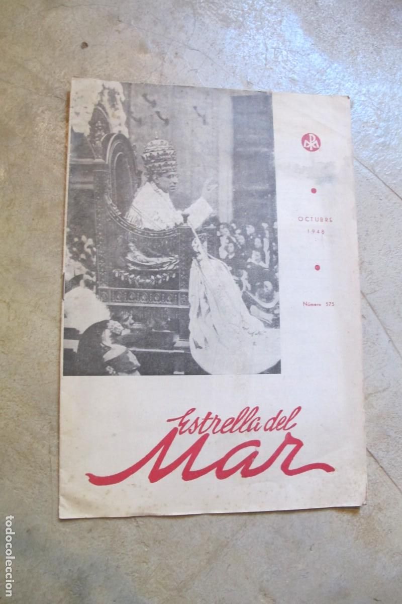Altri oggetti di carta: ESTRELLA DEL MAR. OCTUBRE 1948. NUMERO 575