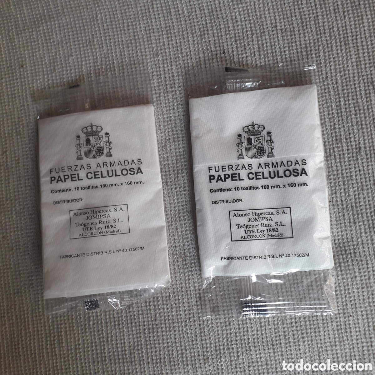 Otros Art&iacute;culos de Coleccionismo en Papel: Papel celulosa fuerzas armadas espa&ntilde;olas