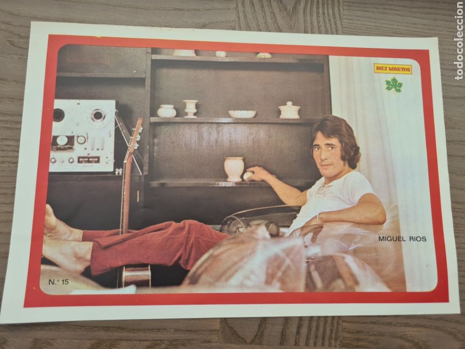 Otros Art&iacute;culos de Coleccionismo en Papel: MIGUEL RIOS REVISTA DIEZ MINUTOS N&ordm; 15 A&Ntilde;OS 70