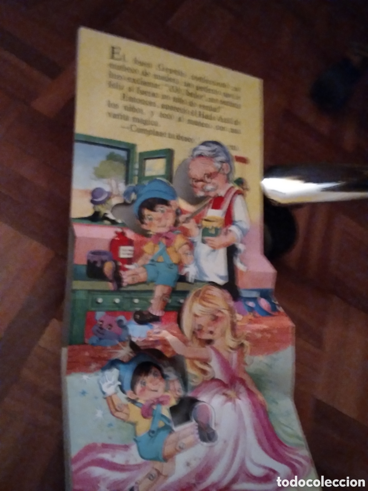 Otros Art&iacute;culos de Coleccionismo en Papel: Pinocho libro cuento 3-D a&ntilde;o 1994
