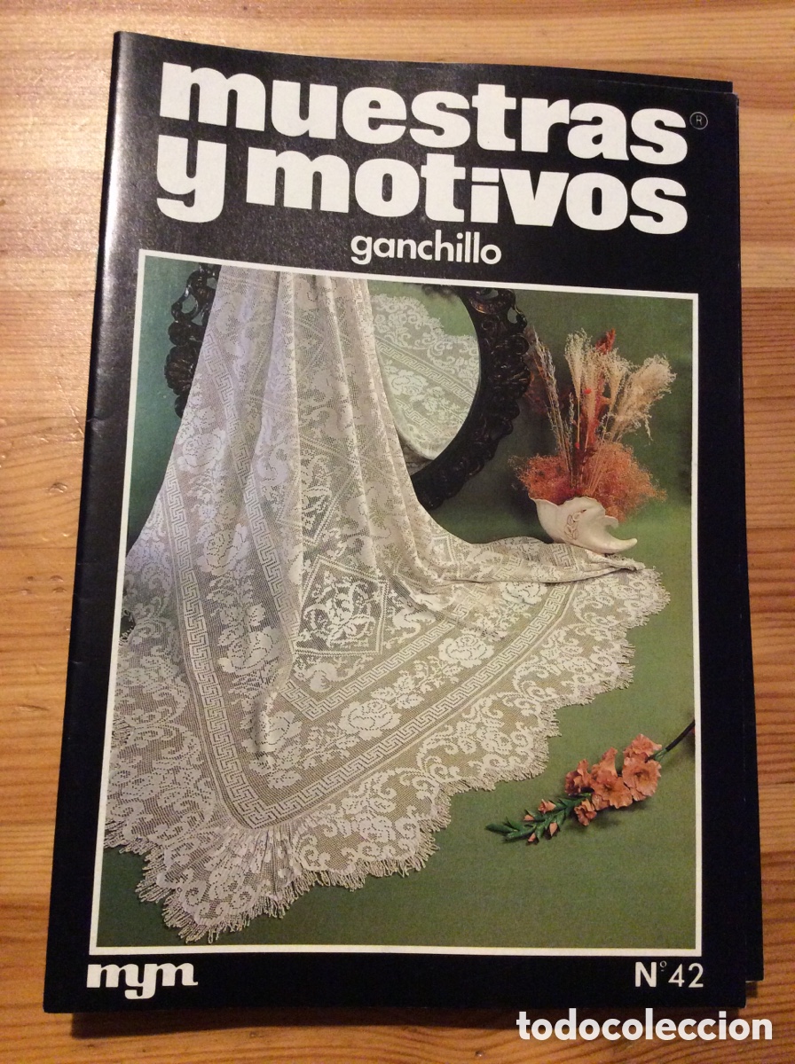 Otros Art&iacute;culos de Coleccionismo en Papel: Muestras y motivos ganchillo 6 revistas ( 42,44,45,46,47,48) labores