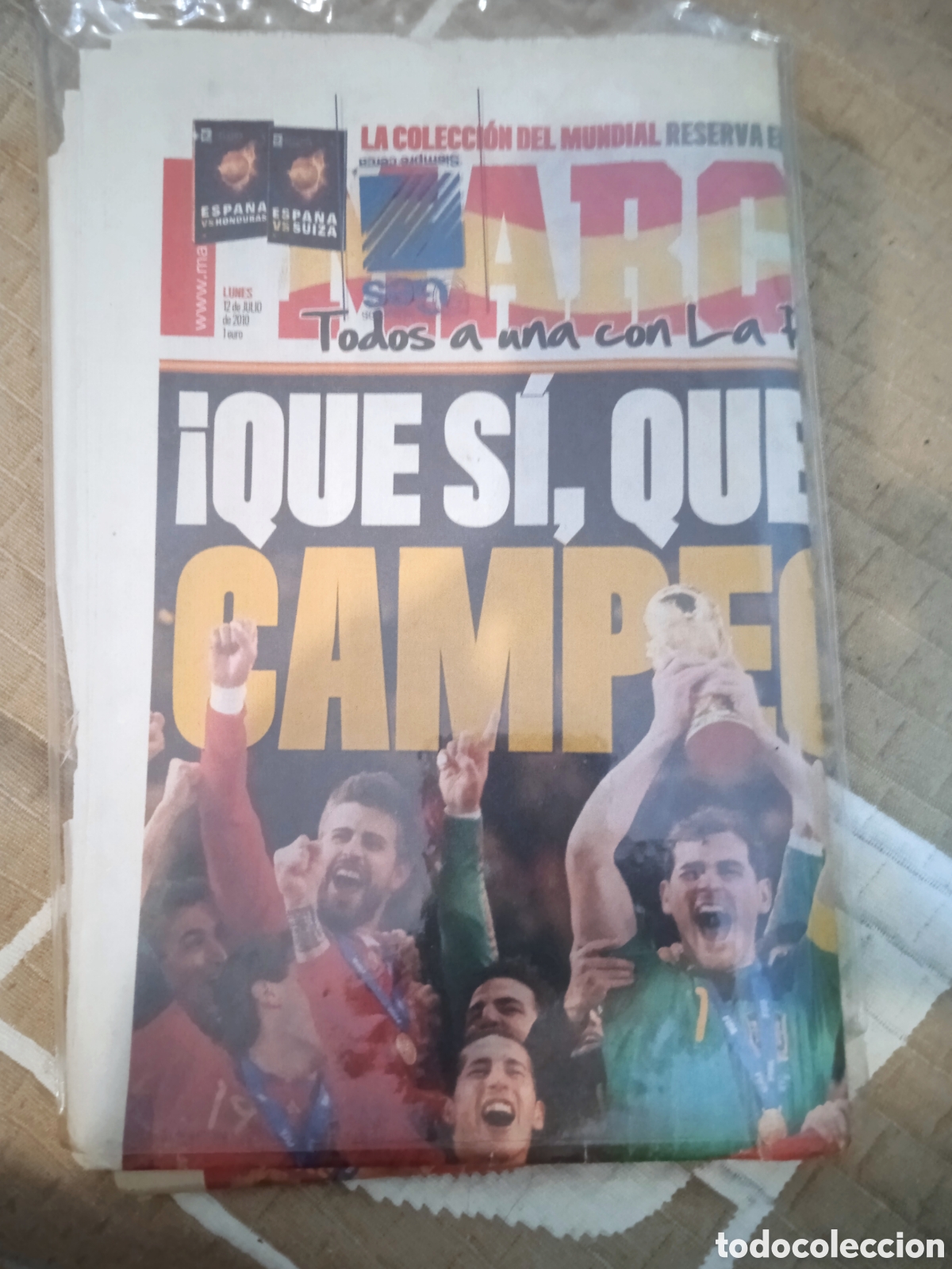 Otros art&iacute;culos de coleccionismo en papel: Marca 12 de julio de 2010 - Foto 1