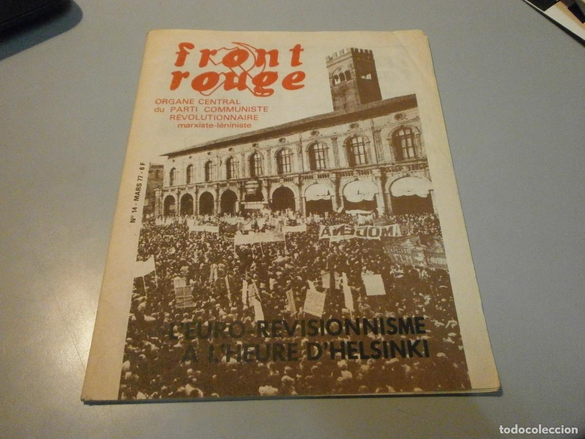 Otros Art&iacute;culos de Coleccionismo en Papel: transicion espa&ntilde;ola folleto revista front rouge parti comuniste revolucionnaire n&ordm;14 1977