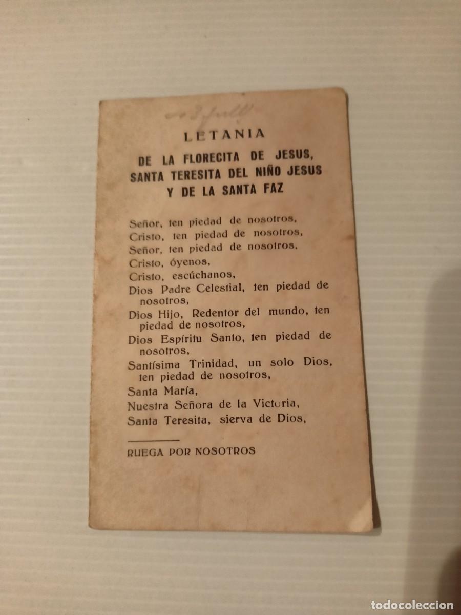 Otros art&iacute;culos de coleccionismo en papel: Librito Letania de la Florecita de Jesus Santa Teresita del Ni&ntilde;o Jesus y de la Santa Paz