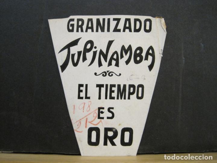 Otros Art&iacute;culos de Coleccionismo en Papel: GRANIZADOS TUPINAMBA-EL TIEMPO ES ORO-ORIGINAL PUBLICIDAD-VER FOTOS-(98.418)