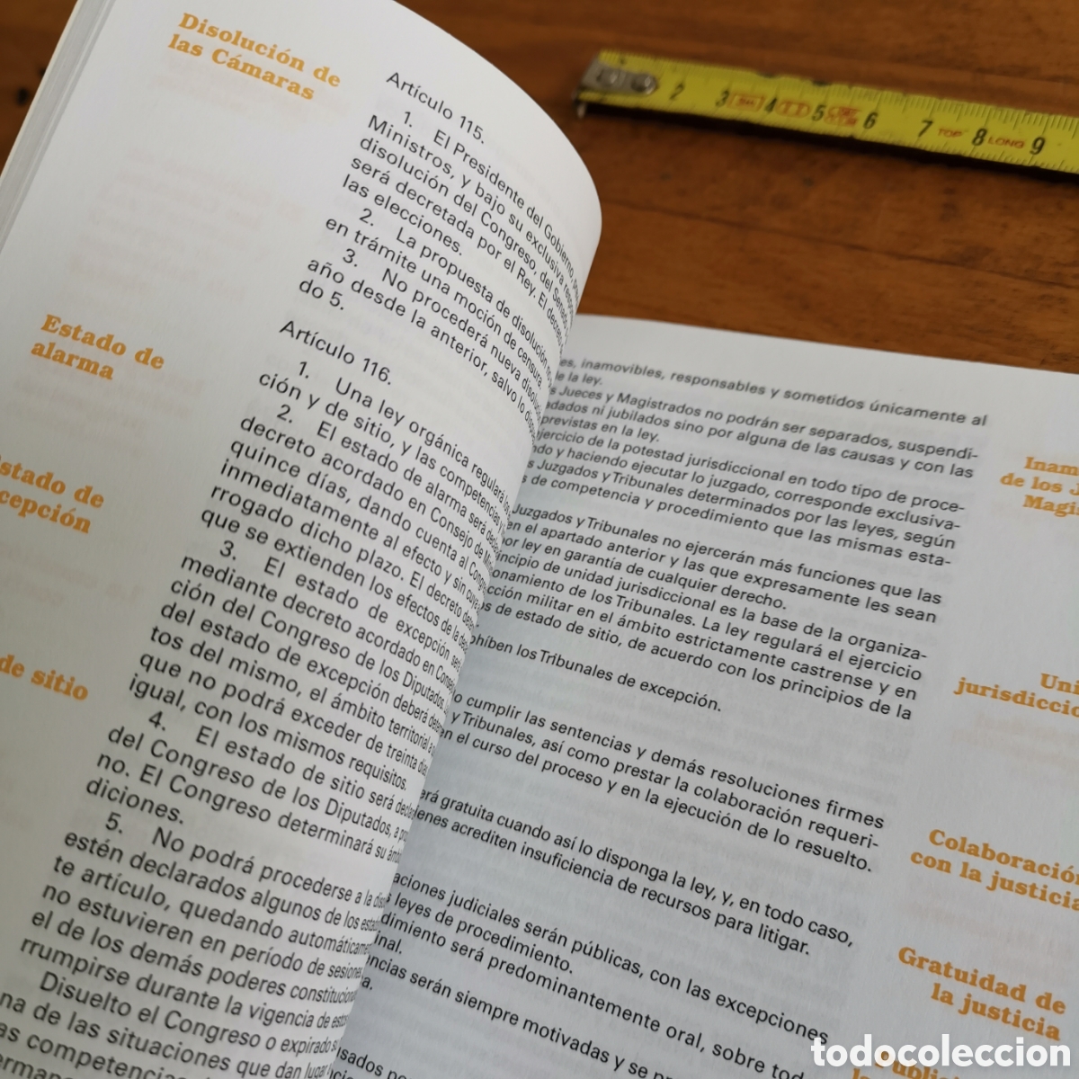 Otros art&iacute;culos de coleccionismo en papel: Librito Constituci&oacute;n Espa&ntilde;ola editada 2003 - Foto 3