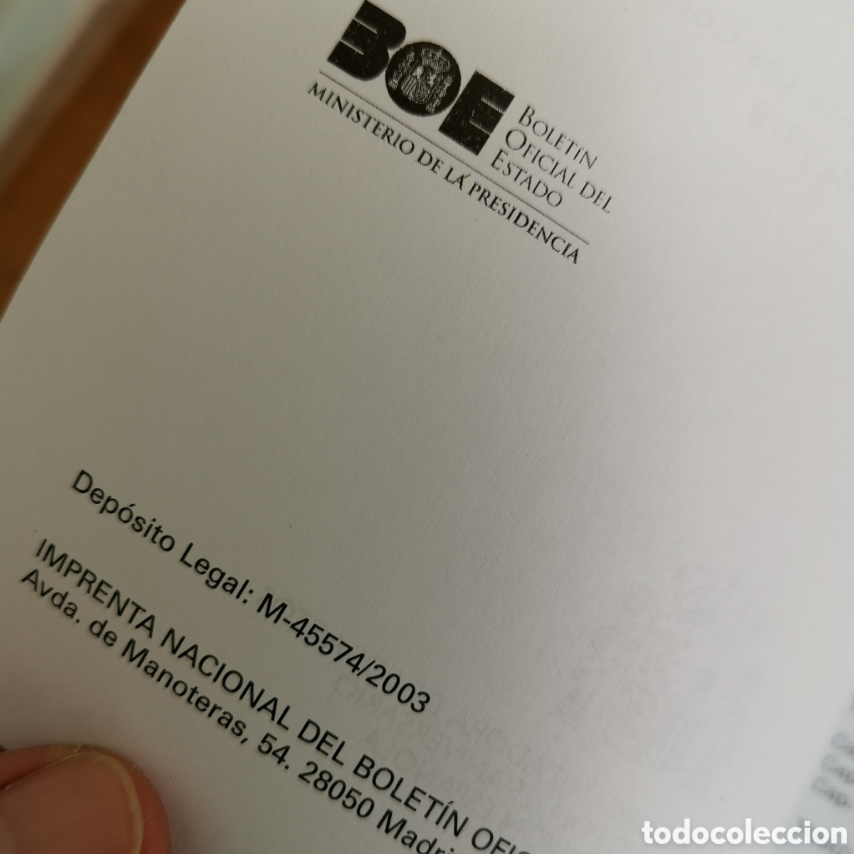 Otros art&iacute;culos de coleccionismo en papel: Librito Constituci&oacute;n Espa&ntilde;ola editada 2003 - Foto 4
