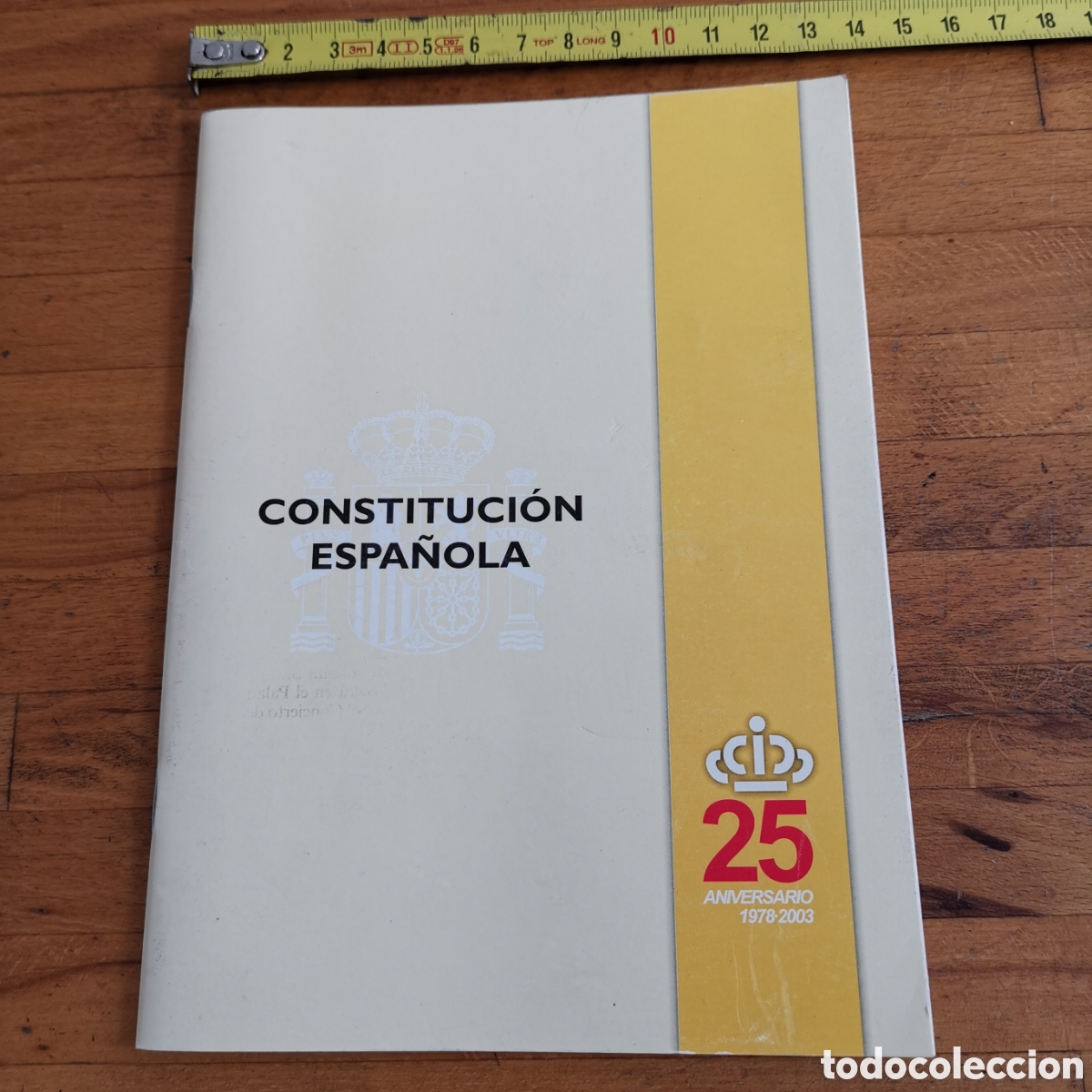 Otros art&iacute;culos de coleccionismo en papel: Librito Constituci&oacute;n Espa&ntilde;ola editada 2003 - Foto 1