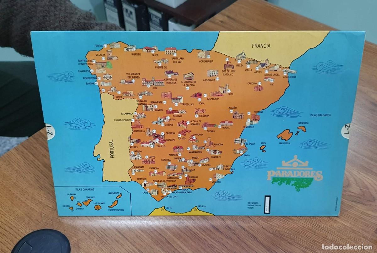 Otros art&iacute;culos de coleccionismo en papel: Mapa de Paradores - Foto 1