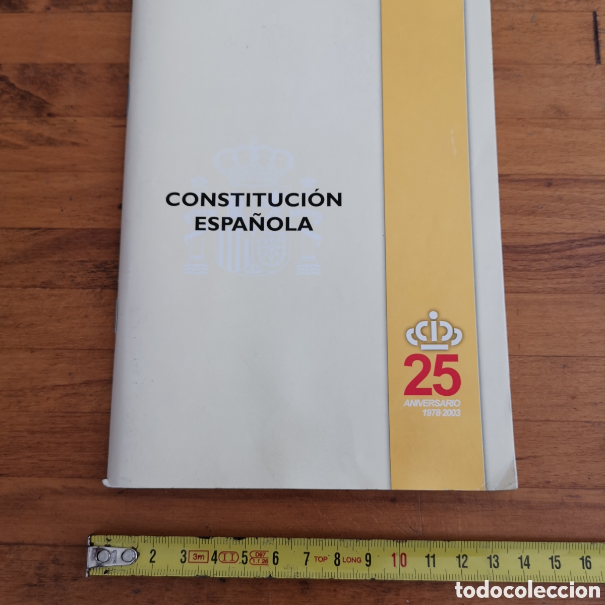 Otros art&iacute;culos de coleccionismo en papel: Librito de La Constituci&oacute;n Espa&ntilde;ola 2003 - Foto 2