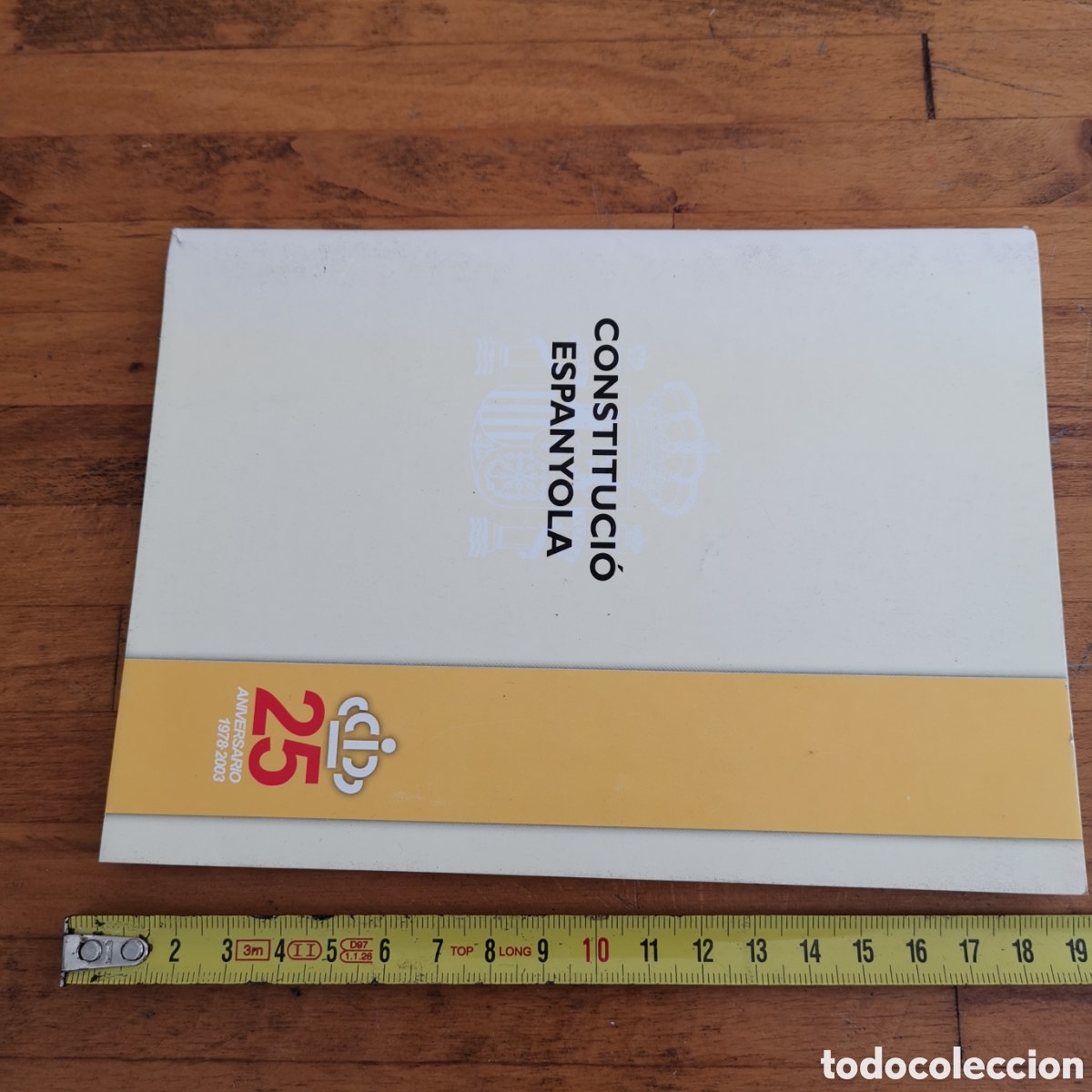 Otros art&iacute;culos de coleccionismo en papel: Librito de La Constituci&oacute;n Espa&ntilde;ola 2003 - Foto 3